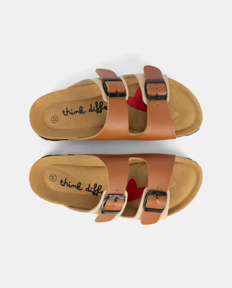 Sandalias de mujer marrones 251970