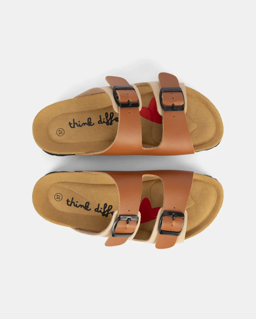 Sandalias de mujer marrones 251970