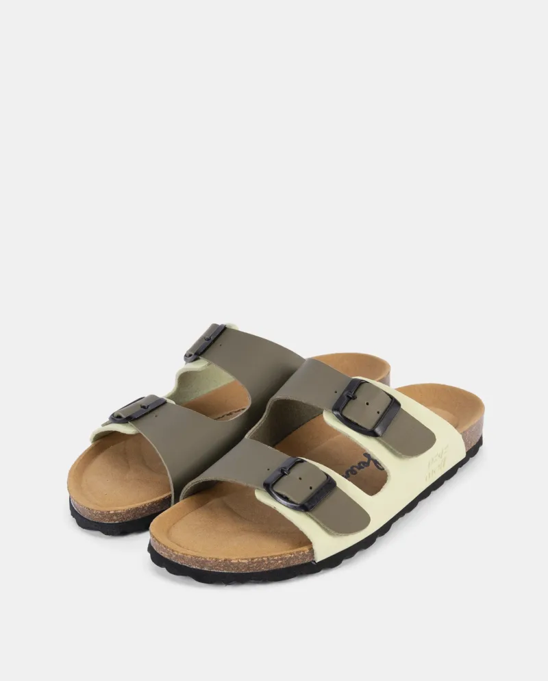 Sandalias de mujer verdes 251970
