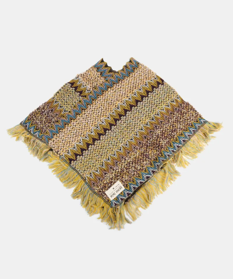 Poncho multicolor 252870