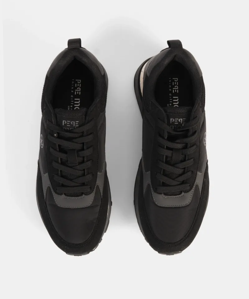 Zapatillas de mujer negras 252910