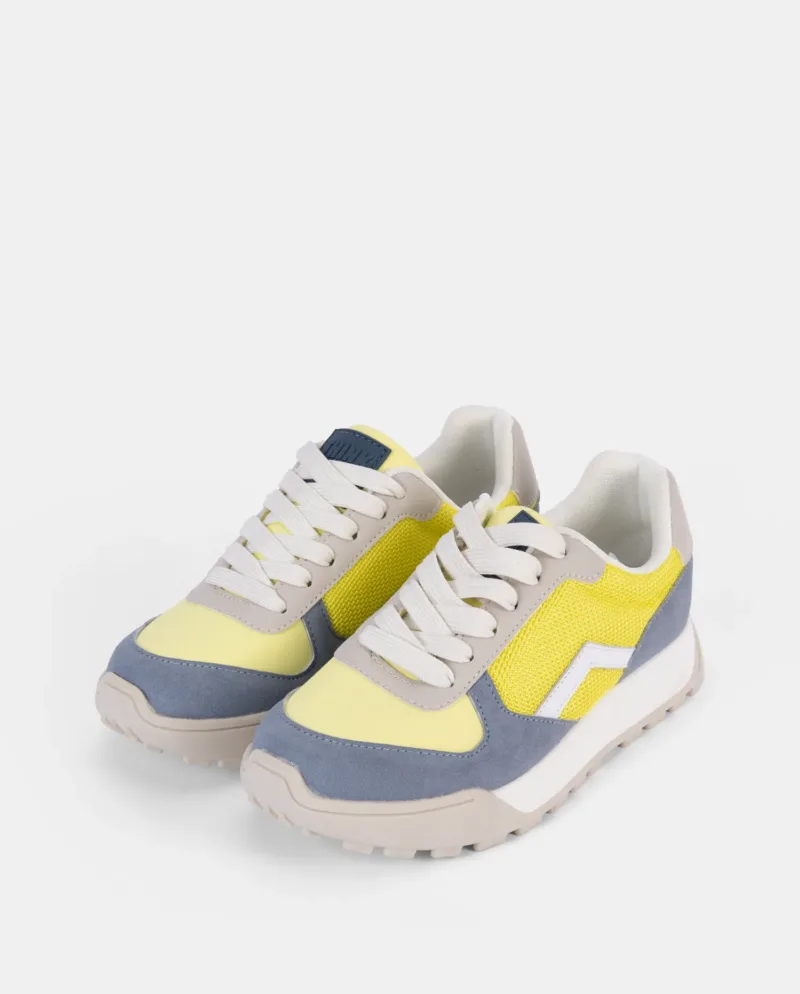 Zapatillas de mujer amarillas 251920