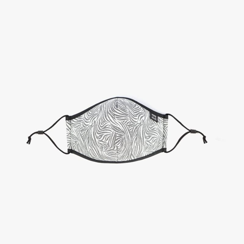 MASCARILLA GLITTER CEBRA