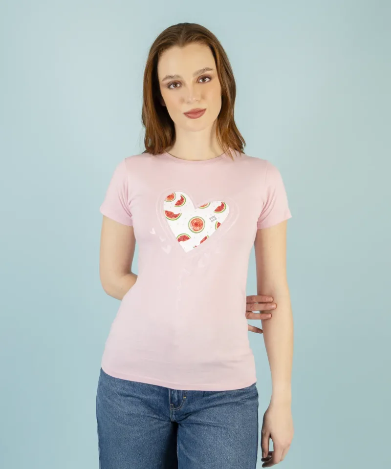 Camiseta rosa 261760