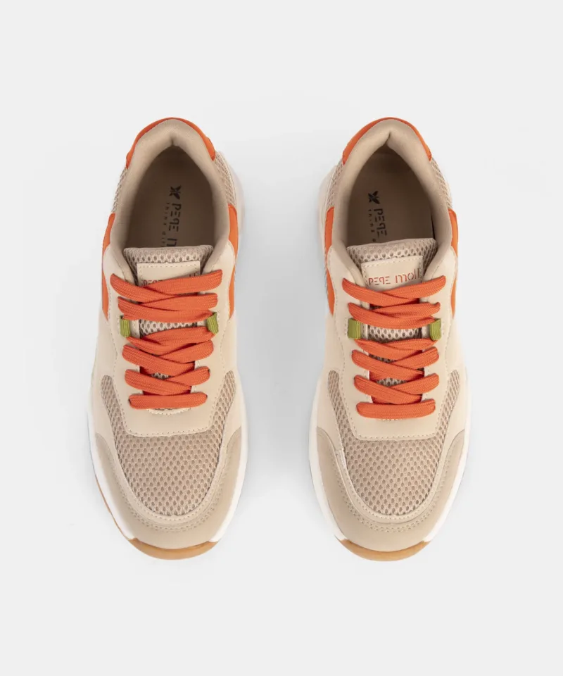 Zapatillas de mujer beige 261900