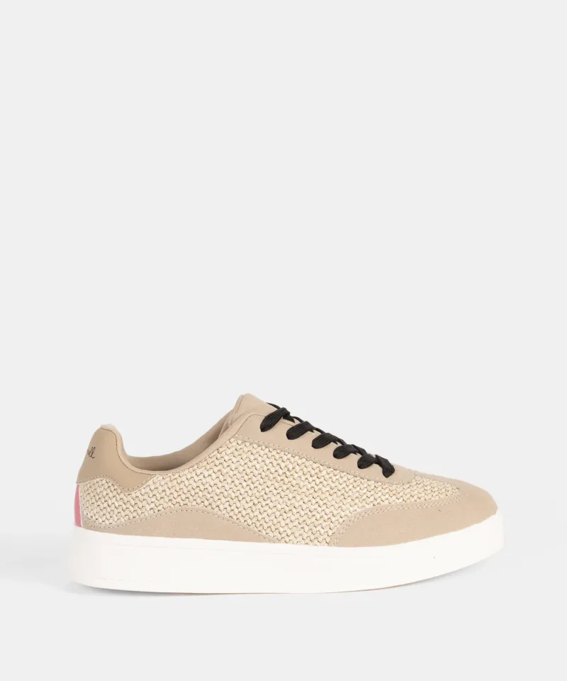 Zapatillas de mujer beige 261930