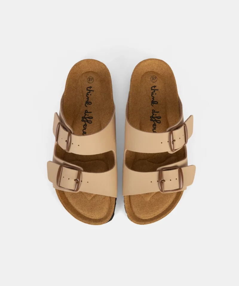 Sandalias de mujer marrones 261970