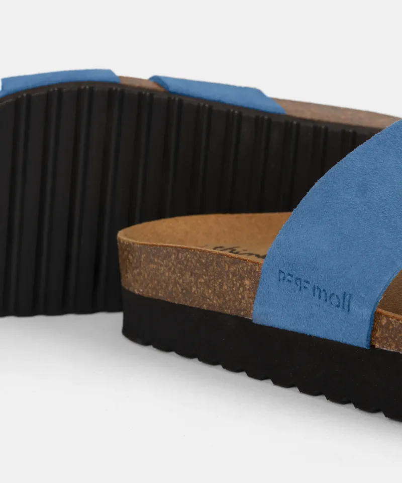 Sandalias de mujer azules 261980