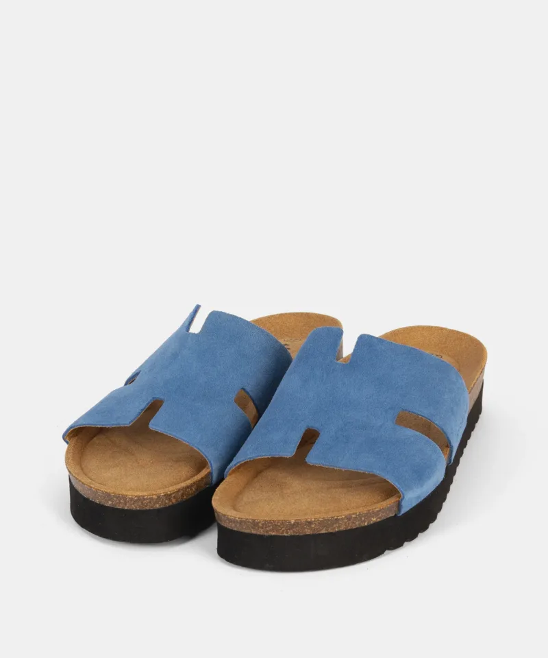 Sandalias de mujer azules 261980