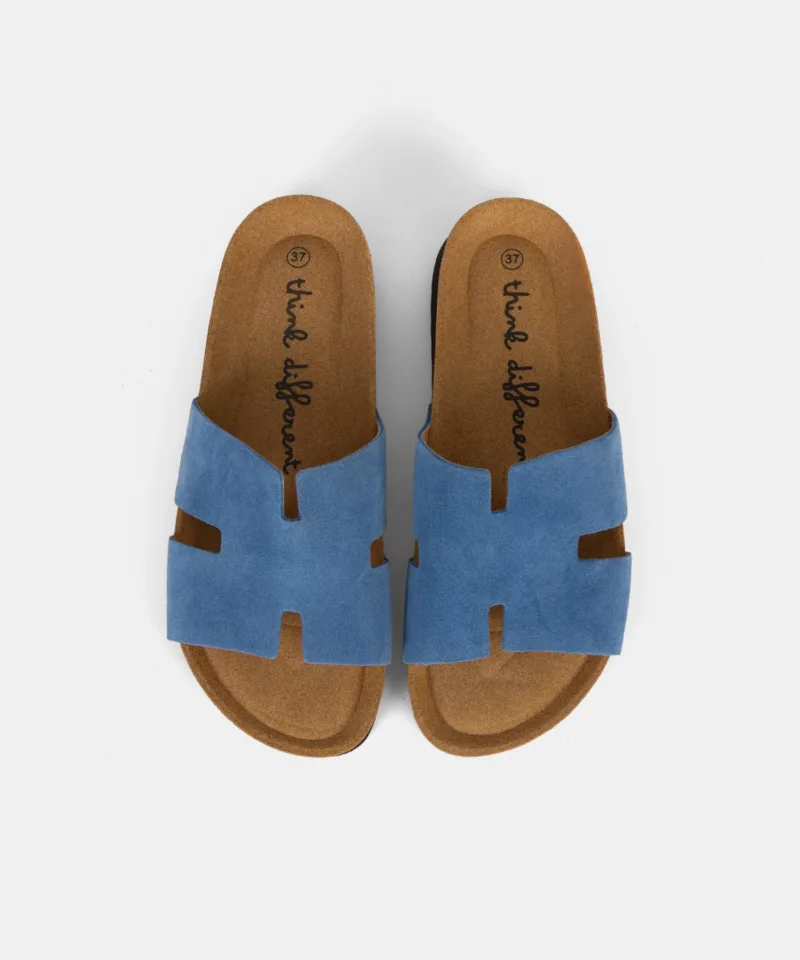 Sandalias de mujer azules 261980