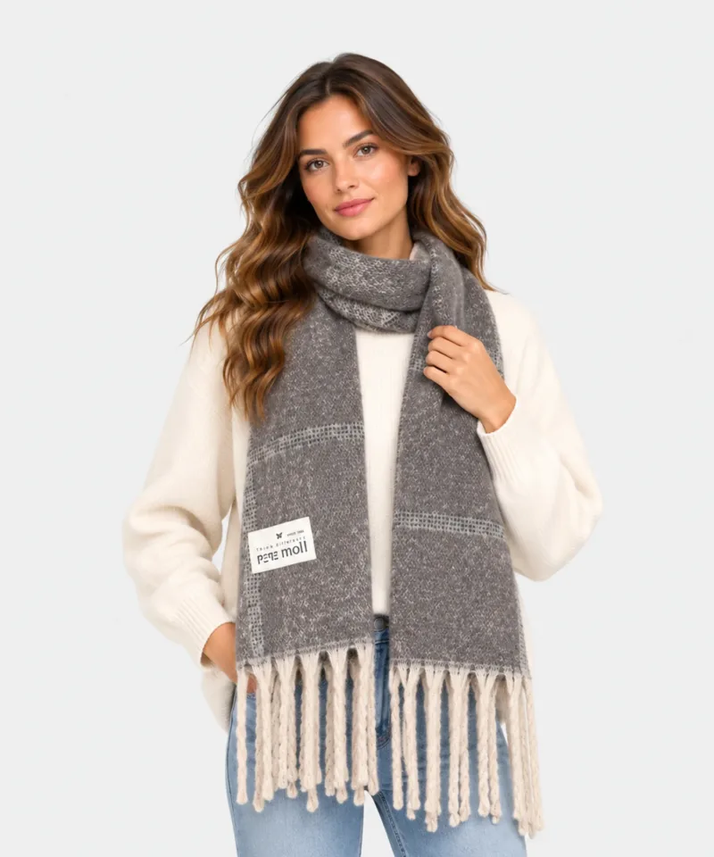 Bufanda gris 262607