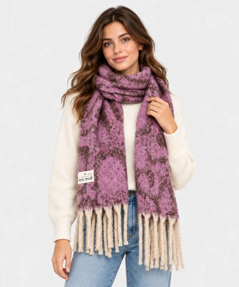 Bufanda lila 262608