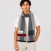 Bufanda de hombre gris 262621