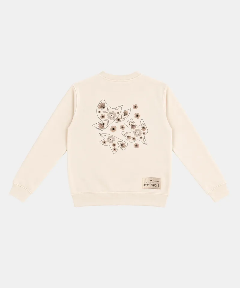 Sudadera beige 262670