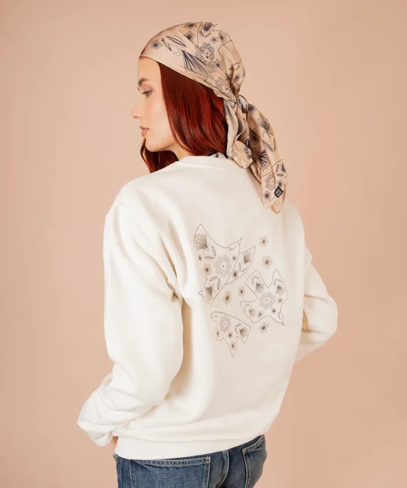 Sudadera beige 262670