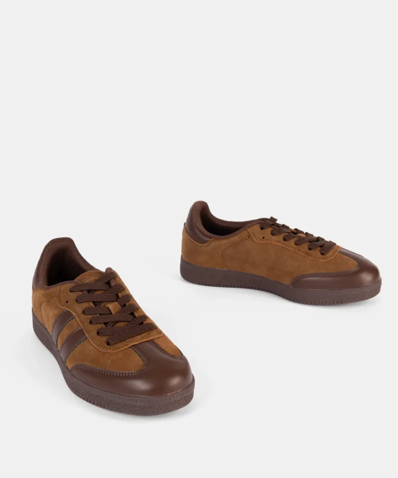 Zapatillas de mujer marrones 262730