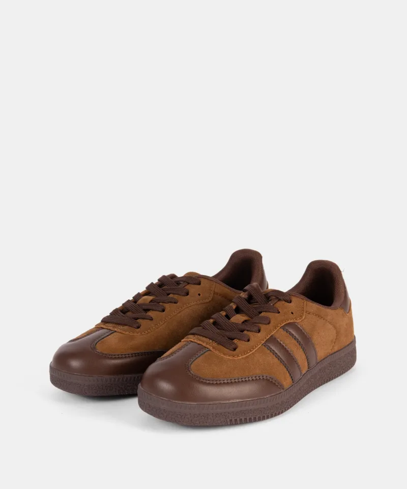 Zapatillas de mujer marrones 262730