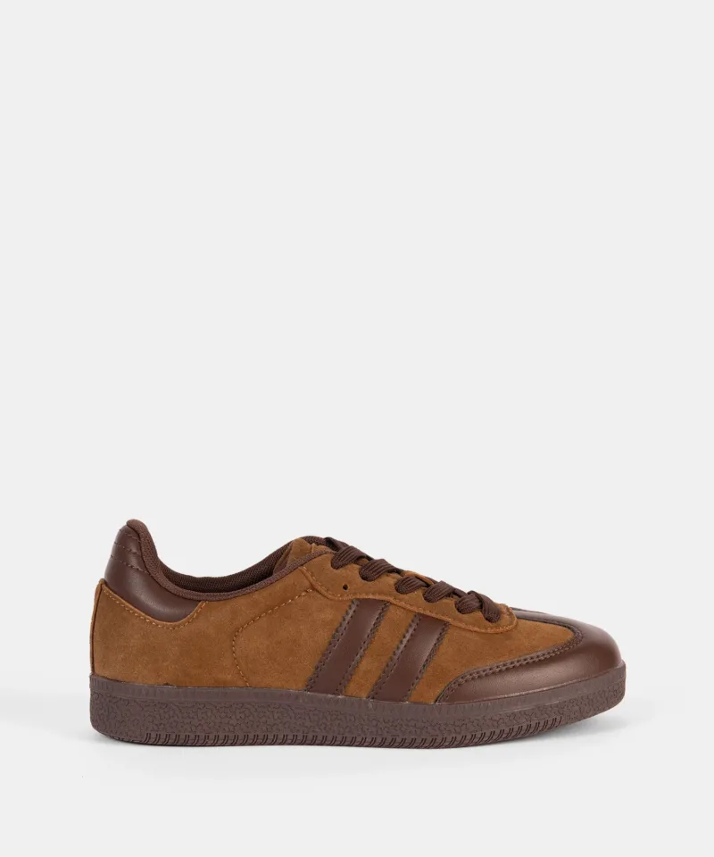 Zapatillas de mujer marrones 262730