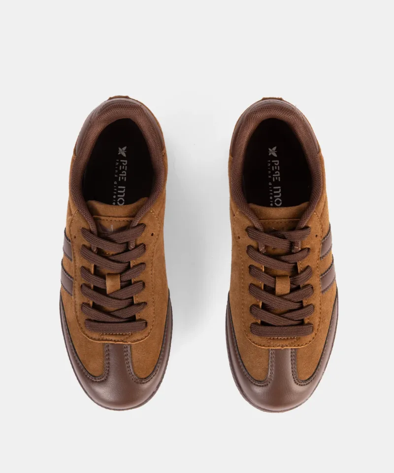 Zapatillas de mujer marrones 262730