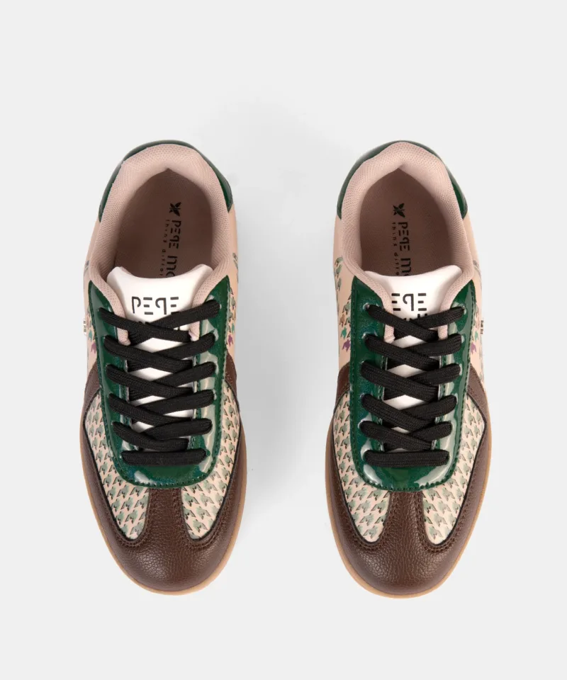 Zapatillas de mujer marrones 262740